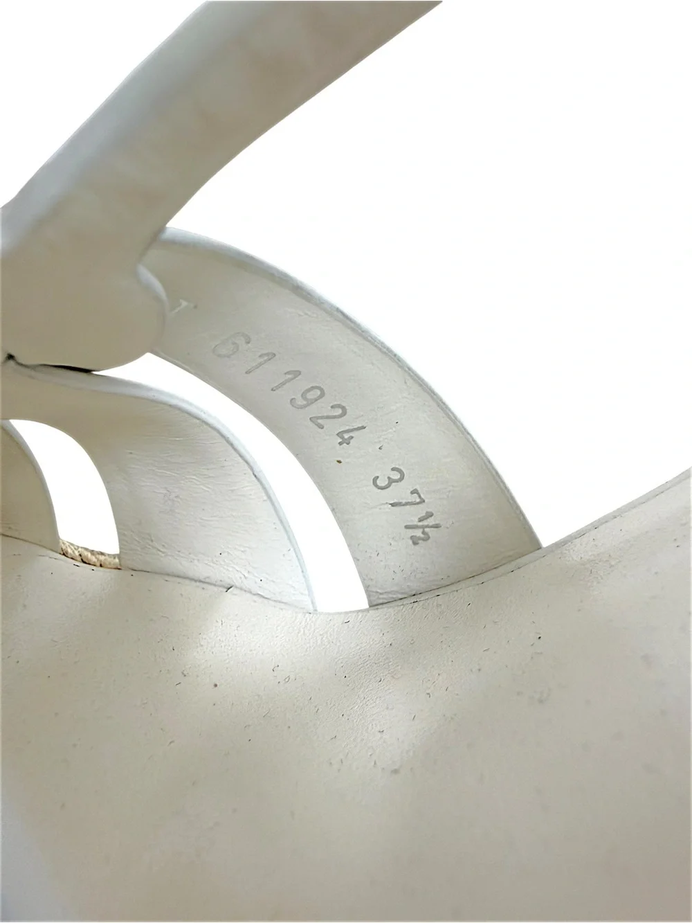 Saint Laurent Tribute Espadrille Wedge Sandals 37.5